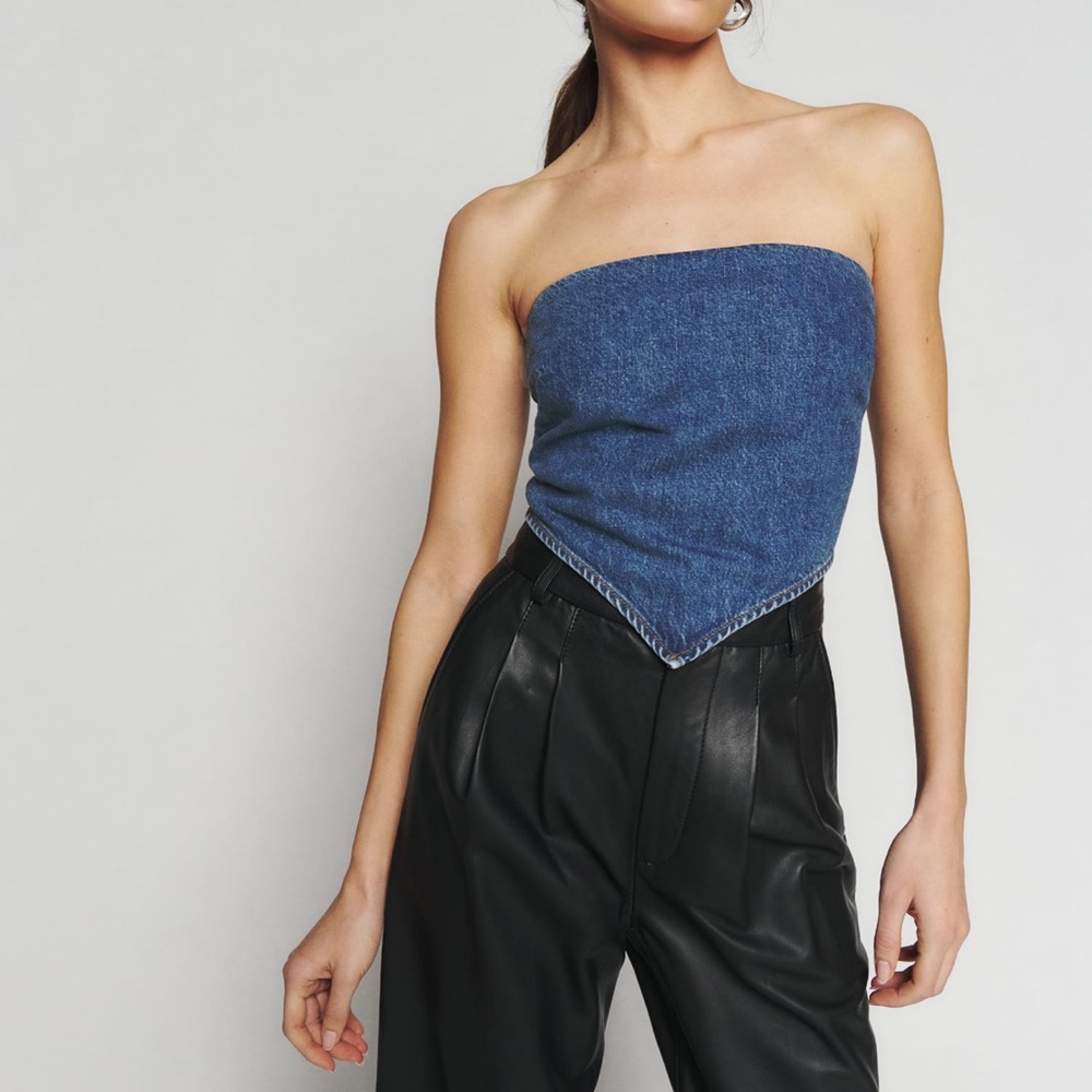Reformation Braxton Handkerchief Top